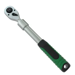 Industrial Grade Large Fast Release Ratchet Wrench 72 Teeth Telescopic Extended Straight Handle Fast Ratchet Wrench