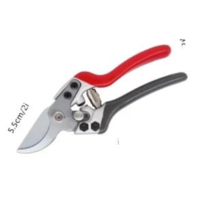 Industrial Grade Manual Garden Pruner Soft Grip Plastic Handle Anti Slip Grip Bypass Loppers Shear Tool Right Hand Steel Blade