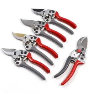 Industrial Grade Manual Garden Pruner Steel Handle Coated Finish Loppers Shear Tool