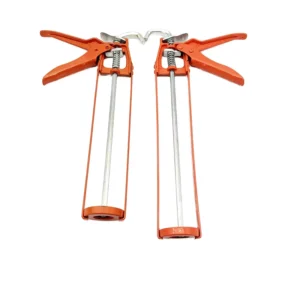 Industrial Grade Manual Steel Skeleton Caulk Gun with OEM Customization