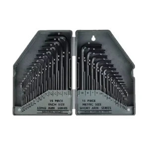 Industrial Grade Metric Hexagonal Tools Adjustable L Hexagonal Wrench Allen Key Torx L keys L Shape Spanners Set
