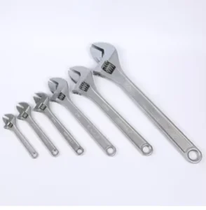 Industrial Grade Metric OEM Adjustable Wrench with CR V Material Universal Fit for Household Use