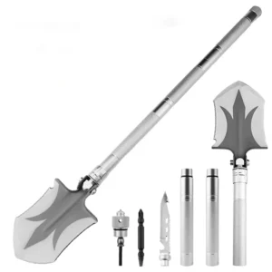 Industrial Grade Multi Functional Folding Shovel for Outdoor Camping Vehicle Travel Fishing Survival Tactics Factory Spades