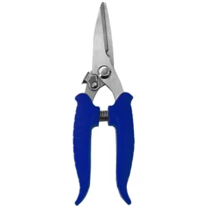 Industrial Grade Multi Functional Stainless Steel Electrician’s Scissors Cable Shears Smooth Edge Soft Grip Handle 7in