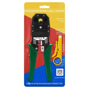 Industrial Grade Network Cable Crimper 4P 8P 6P RJ45 Connector Crimping Plier Wire Stripping Cutting Tool All in one
