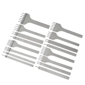 Industrial Grade Rhombus Tooth Chisel DIY Leather Craft Tool with OEM & ODM Customization Support Leather Punch