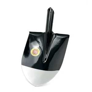 Industrial Grade Snow Removal Shovel Head Black Silver Color Construction Shovel