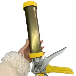 Industrial Grade Stainless Steel Glue Gun OEM Supported Manual Caulking Guns