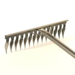 Industrial Grade Steel Rakes with Customizable Handles and 14 Steel Tines for Garden Agricultural Use