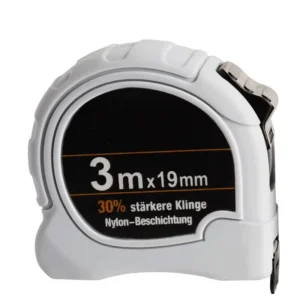 Industrial Grade Steel Tape Measure Metric System 0.125mm Blade Thickness 19mm Width 3m 5m Length MSD Model 1021