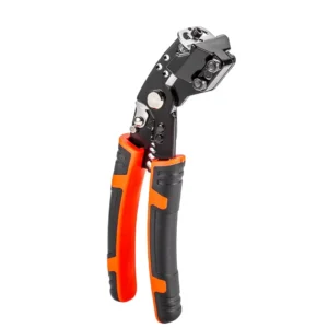 Industrial Grade Triple Function Cable Stripper and Crimper Manual Multi Purpose Electrician’s Tool