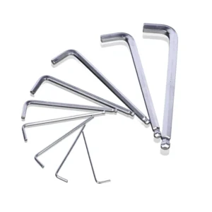 Industrial Metric Allen Key Set Torx Flat Head Hex Wrench 3mm 4mm 5mm Magnetic Chrome Vanadium Steel