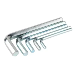 Industrial Metric L Keys Hex Allen Wrench Chrome Vanadium Steel 3mm 4mm 5mm