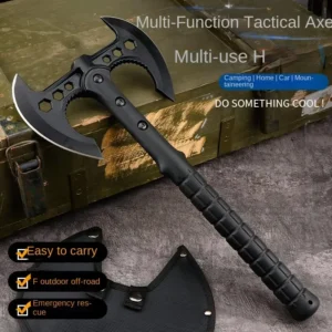 Industrial Outdoor Survival Camping Tomahawk Double Blade Self Defense Tactical Hand Stainless Steel Mountain axe