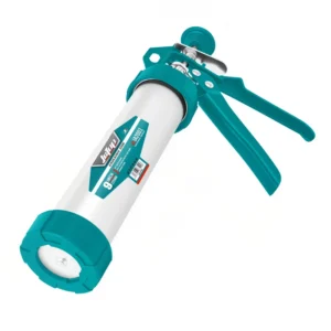 Industrial Professional Construction Tools Manual Skeleton Cordless Caulking Gun with D Handle Aluminum Barrel