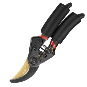 Industrial SK5 Carbon Steel DIY Hand Pruners Comfortable Aluminum Handle Garden Shear Tools for Flower Bushes Pruning