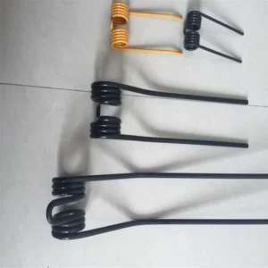 Industrial Steel Coil Spring Teeth Tines Hay Rake Stripping Blade Agricultural Machinery Torsion Spring