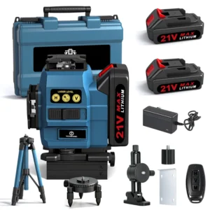 Industrial grade 16 line 360 degree Automatic Self leveling Laser Level with Rotating Cross for Measurement