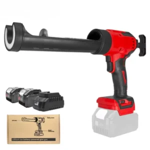 Industrial grade Cordless Electric Caulking Gun for Sealing Glass Battery powered Digital Display for Soft and Hard Sealants