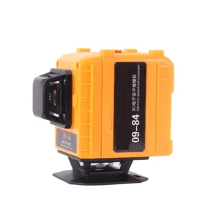 J09 84 Industrial Grade Green 532nm Laser Level 3 Self-Leveling Wall/Floor Instrument with 15m Range & 2400mAh Battery