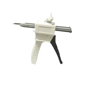 JAPI 50ml Caulking Dental Mixing Gun Silicone Impression Composite AB 1:1&2:1 Dispenser Gun Manual Dispense Guns 50ml 1:1