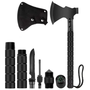 JK F 001 Portable Foldable Aluminum Handle Axe Multi Purpose Industrial Outdoor Camping Tactical Survival Axe