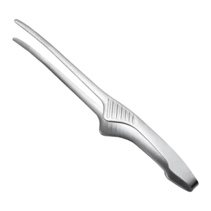 Japanese Style Precision Stainless Steel Kitchen Tongs Tweezers for Korean BBQ Yakiniku Dishwasher Oven Safe Food Plating
