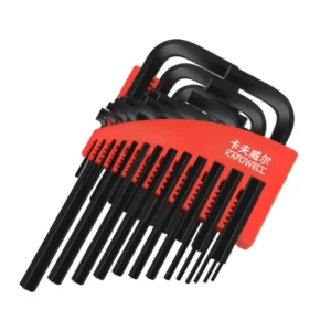 KH3588 Hex Key Set Made of Alloy Steel Hardness 25 Plastic Shell Allen Key Set
