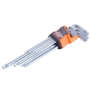 KTN 3414 Jeux De Cle Allen Multifonctions 9PCS Portable Extra Long Ball Point Hex Key Wrench Set