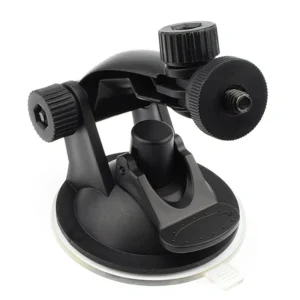 Kaliou G095 ABS Portable Action Camera Car Suction Cup Mount Adapter with Tripod Holder for & Sports Cameras Easy to Use