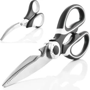 Kitchen Shears Scissors Heavy Duty Meat Scissors Poultry Shears Cooking Purpose Stainless Steel Utility Scissors