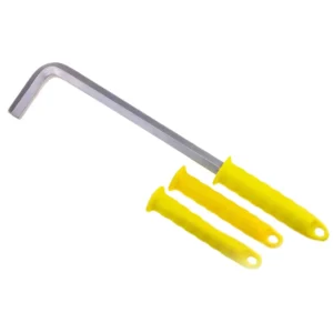 L Shape Allen Hex Key Wrench 8 10 12 14 17 19mm Spanner with Plastic Rubber Handle Industrial Grade Hand Tools for Screwdriver