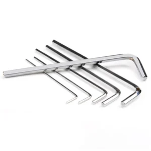 L Type Allen Hex Key Wrench CR V Steel Ball End Flat Point H8 H19 1.27 1.5 19mm 2.5 4mm 3 16 5 32 Inch Hex Key