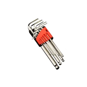 L Types Hex Key Set Chrome Plated Carbon Steel 60 Sets MOQ 7-15 Days Delivery ISO9001-2008 Certified DIY Metric OEM