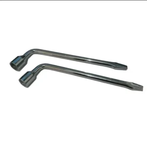 L type Auto Tire Wheel Socket Wrench Flat Head Warping Rod Labor Hexagonal Socket Tire Change Pry Bar 17 19 21 22 23 24