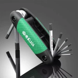 LAOA 8PC Metric Folding Hex Key Set Chrome vanadium Steel DIY Industrial Use Professional Hand Tools for Mechanics Workshop