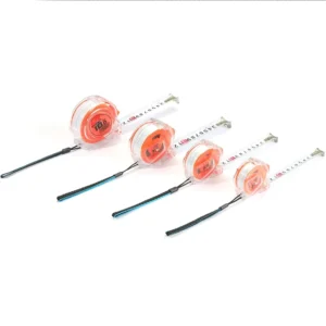 LIT Retractable Ruler Tape Measures Stainless Steel 3m 5m 7.5m 10m with Transparent Shell Metric 25mm 19mm 0.125mm Acccept