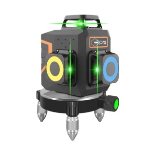 LONN Green 12 Line Self Leveling 360 Degree Rotary Laser Level with 3mm 10m Accuracy 30m Range CE FCC Certified