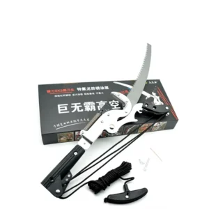 LSP80 Durable Professional Gardening Scissors Gardening Long Handle Hand Pruner Pruning Shear Curved Precision Blades Tree Shear