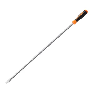 Large screwdriver extra large extra long large meter long pole crowbar capable of tapping through single line screws
