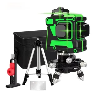 Laser Levels Green Rotary Self Leveling 360 Degrees Line Cross Laser Levels Automatic Cross Line