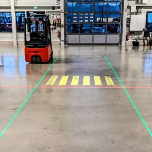 Laser Mark Walkways Industrial Virtual Pedestrian Sidewalk Laser Line Light