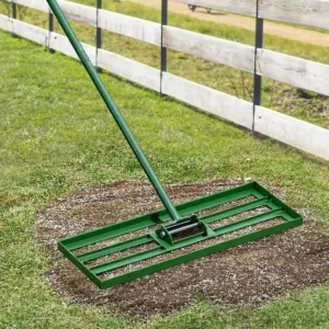 Lawn Leveling Rake Heavy duty 48×12 Inch Rack Head Galvanized Steel Adjustable Lawn Leveler