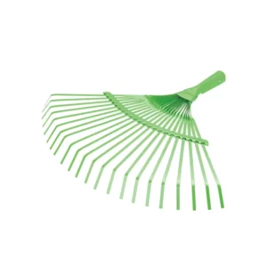 Leaf Rake Lawn Rake Garden Wire Rake with Carbon Steel and Wood Handle for Industrial DIY Garden Cleaning