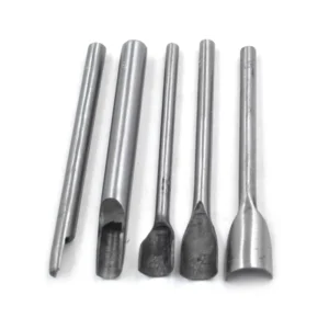 Leather Semicircle Punch 5 8 10 12 15mm Oval Angle Leather Belt Punching Tools Spacing DIY Craft Hole Punch Leather Drilling