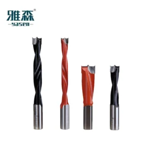 Left Right Hand Red/Black TUV Certified Hollow Boring Drill Bits for Wood 3mm-10mm Straight Shank