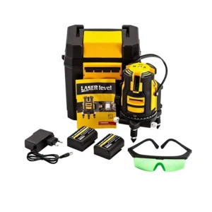 Level Automatic Leveling Laser Infrared Battery Powered Wall Sticker Floor Meter 5 line Indoor Outdoor Marker Line