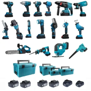 Lithium Battery Power Tools Set Cordless Wireless High Torque Spanner Kit Impact Wrench Other Power Tools