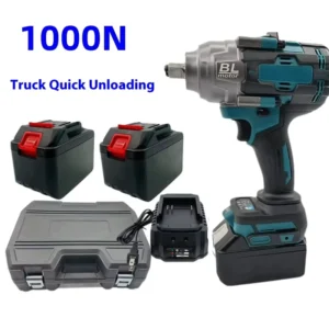 Lithium Wrench 1000n Brushless High power Impact Wind Gun With Large Torque For Auto Repair Battery Powered