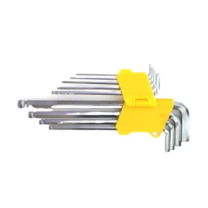 Long 9pcs Set of Torx Hex Key T10 T15 T20 T25 T27 T30 T40 T45 T50 Star Hex Allen Keys Torx Wrench with Hole